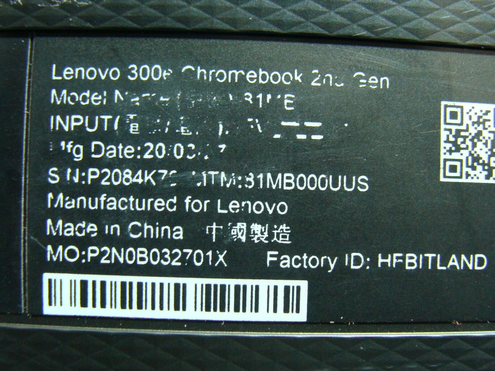 Lenovo Chromebook 11.6