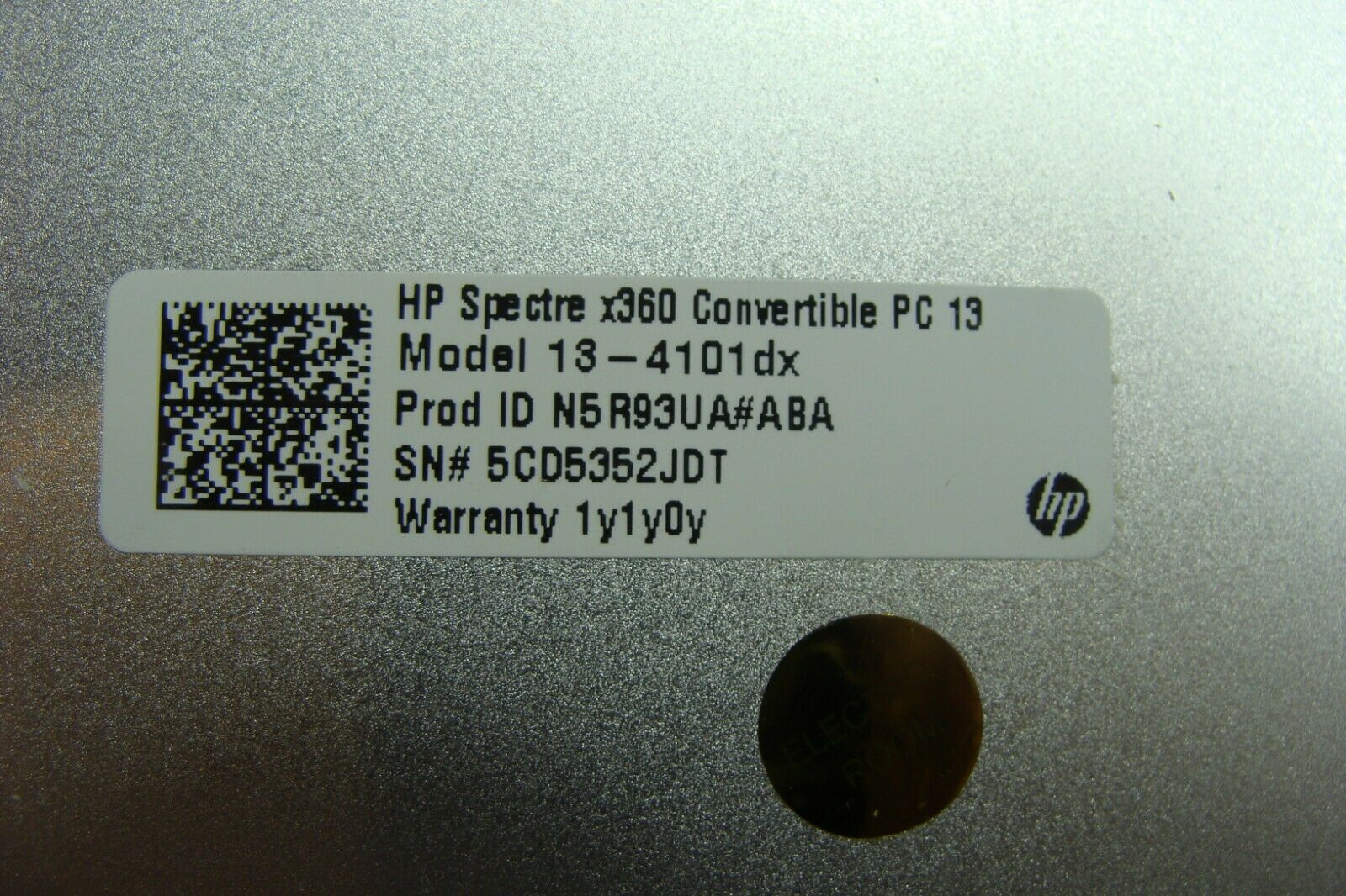 HP Spectre x360 13-4101dx 13.3