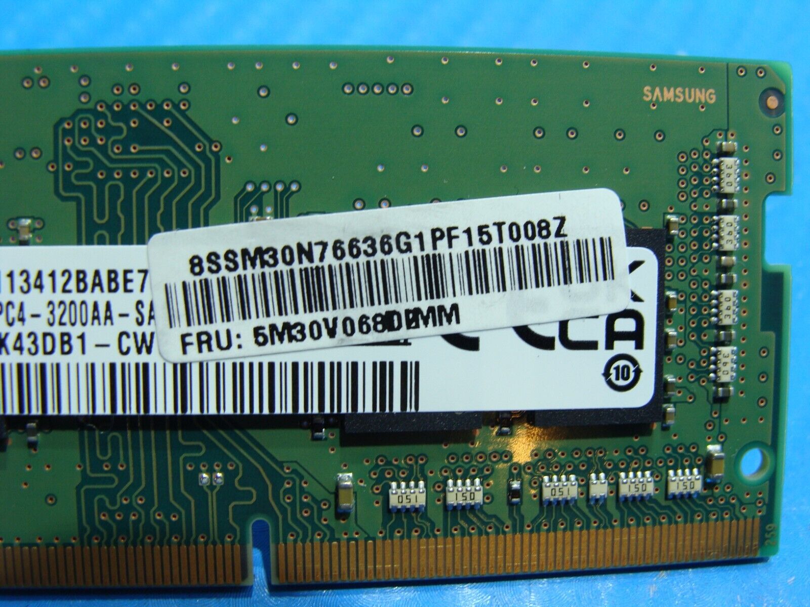 Lenovo P15s Gen 1 Samsung 8GB PC4-3200AA Memory RAM SO-DIMM M471A1K43DB1-CWE