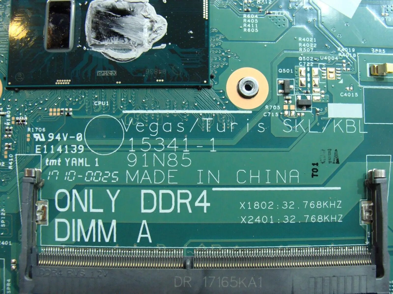 Dell Inspiron 15.6” 15 3567 OEM Intel i3-7100U 2.4GHz Motherboard RY2Y1 91N85