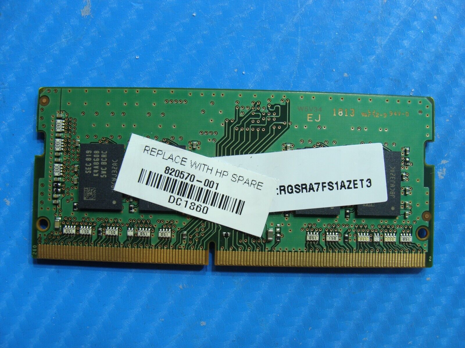 HP 430 G5 Samsung 8GB 1Rx8 PC4-2400T Memory RAM SO-DIMM M471A1K43CB1-CRC