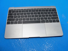 MacBook A1534 12" 2017 MNYG2LL/A Top Case w/Keyboard Space Grey 661-06793