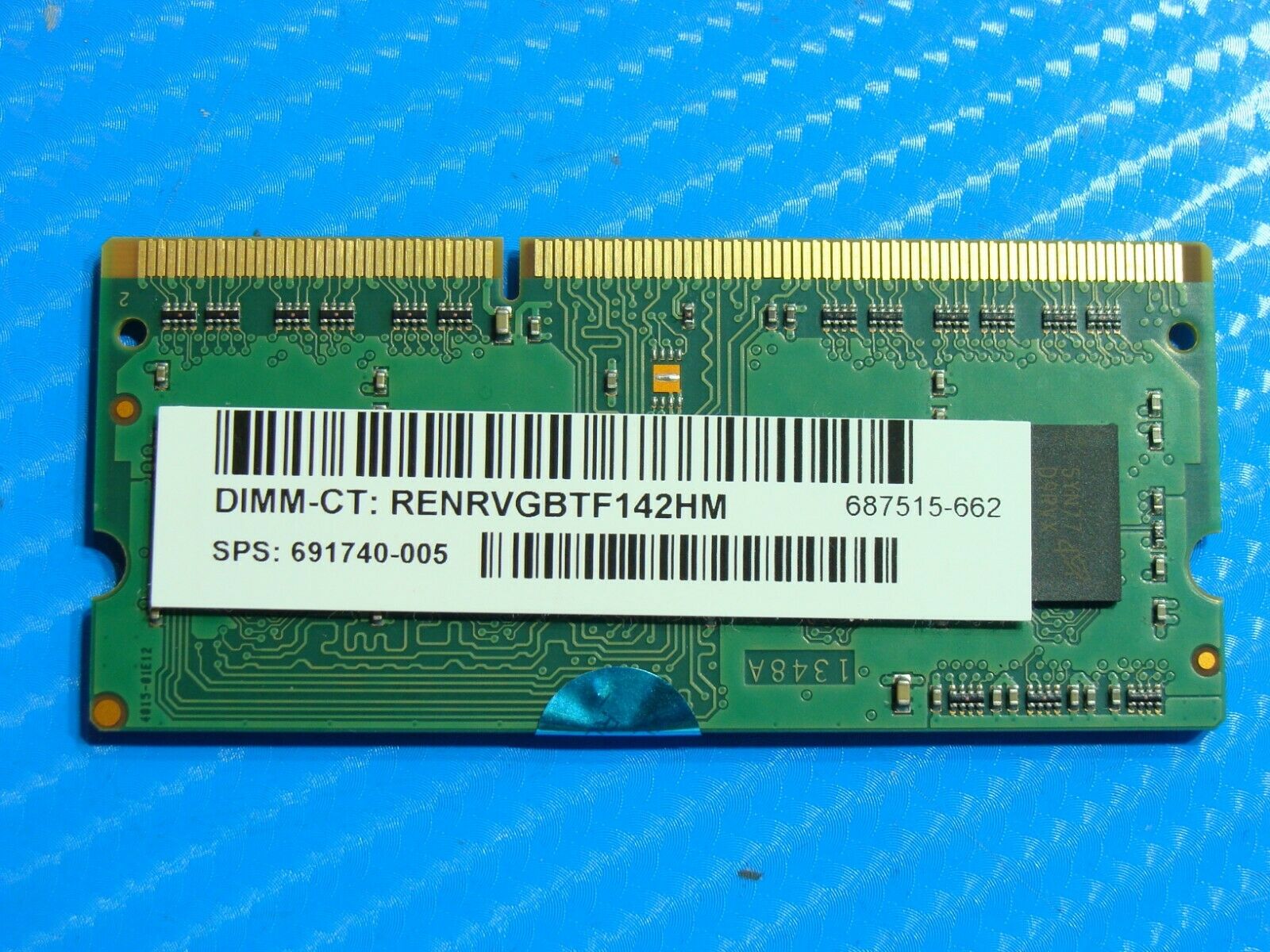 HP 13-s120nr SO-DIMM Micron 4GB Memory PC3L-12800S-11-13-B4 MT8KTF51264HZ-1G6N1 