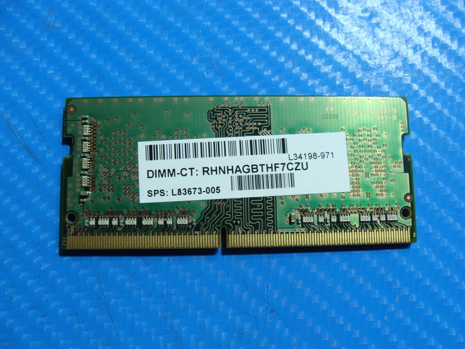 HP 17m-ch0013dx Samsung 4Gb 1Rx16 Memory So-Dimm PC4-3200AA M471A5244CB0-CWE