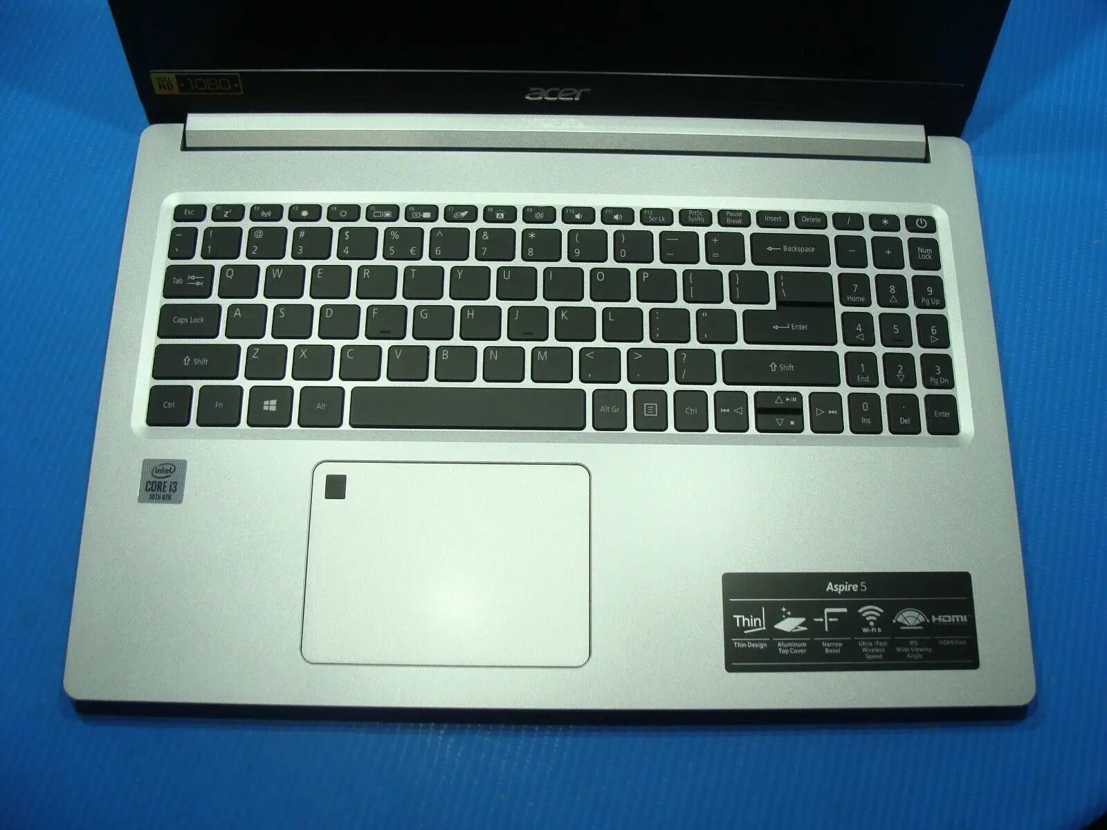 Grade A+ Acer Aspire 5 A515-55-35SE Intel Core i3-1005G1 4GB 128GB SSD 15.6