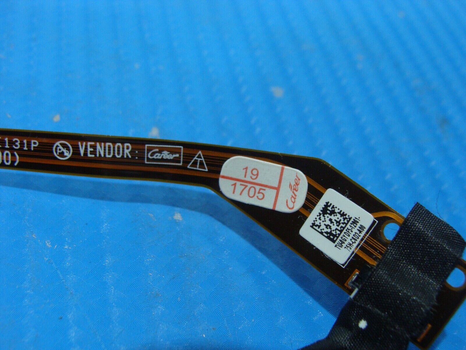 Dell Latitude 14” 7480 Genuine Laptop LCD Video Cable w/WebCam 062DD DC02C00E500