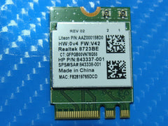 HP 23.8" 24-g237c  Desktop Genuine Wireless WiFi Card rtl8723be 843337-001 