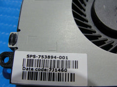 HP 15.6" 15-g013cl Genuine Laptop CPU Cooling Fan 753894-001 - Laptop Parts - Buy Authentic Computer Parts - Top Seller Ebay