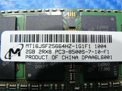 MacBook Pro A1286 Micron 2GB PC3-8500S SO-DIMM RAM Memory MT16JSF25664HZ-1G1F1 - Laptop Parts - Buy Authentic Computer Parts - Top Seller Ebay