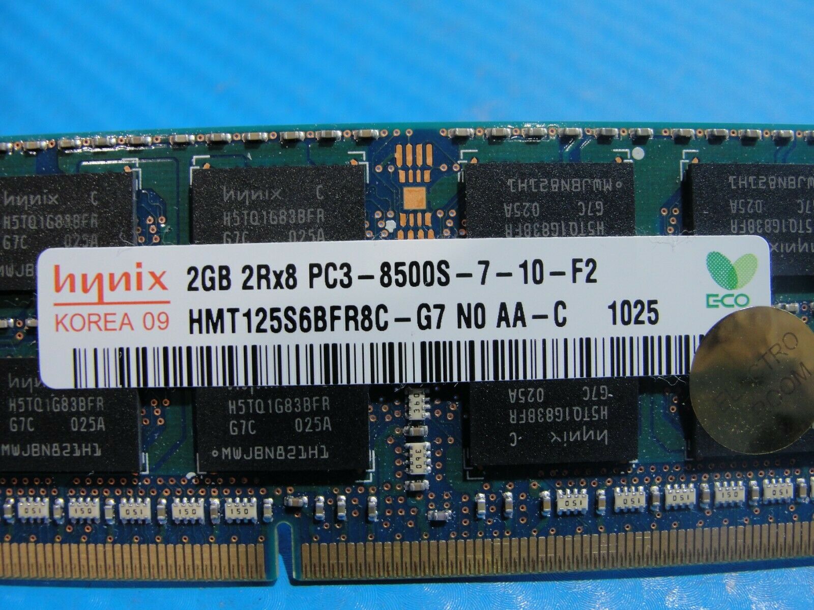 MacBook Pro A1297 Laptop Hynix 2GB Memory PC3-8500S-7-10-F2 HMT125S6BFR8C-G7 - Laptop Parts - Buy Authentic Computer Parts - Top Seller Ebay