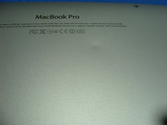 MacBook Pro 15" A1398 Mid 2012 MC975LL/A Bottom Case Silver 923-0090 604-3590-A - Laptop Parts - Buy Authentic Computer Parts - Top Seller Ebay