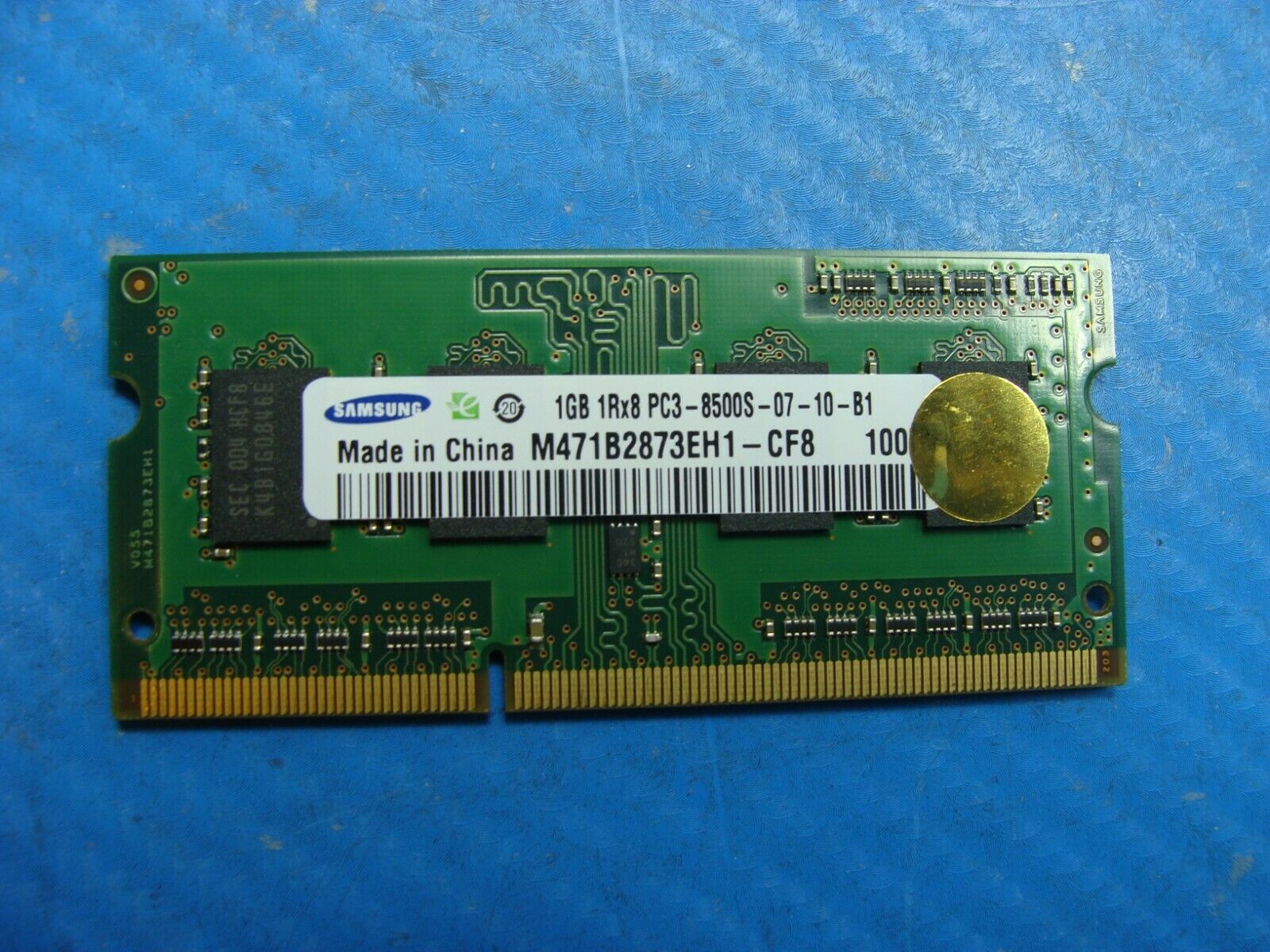 Macbook Pro A1278 Samsung 1GB 1Rx8 PC3-8500S SO-DIMM Memory RAM M471B2873EH1-CF8 - Laptop Parts - Buy Authentic Computer Parts - Top Seller Ebay