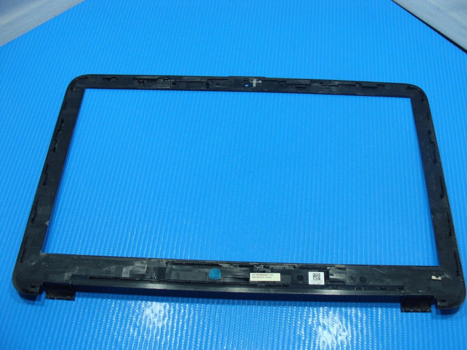 HP Pavilion 15.6” 15-ac161nr Genuine Laptop Front Bezel Black AP1EM000200