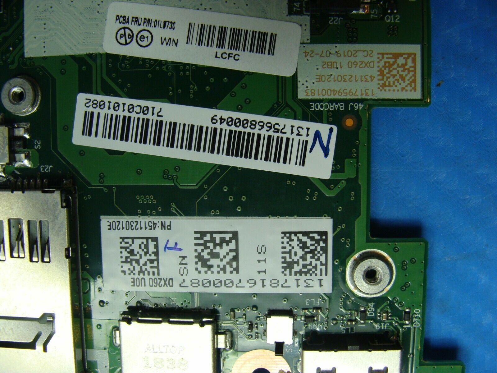 Lenovo ThinkPad X270 W10DG 12.5