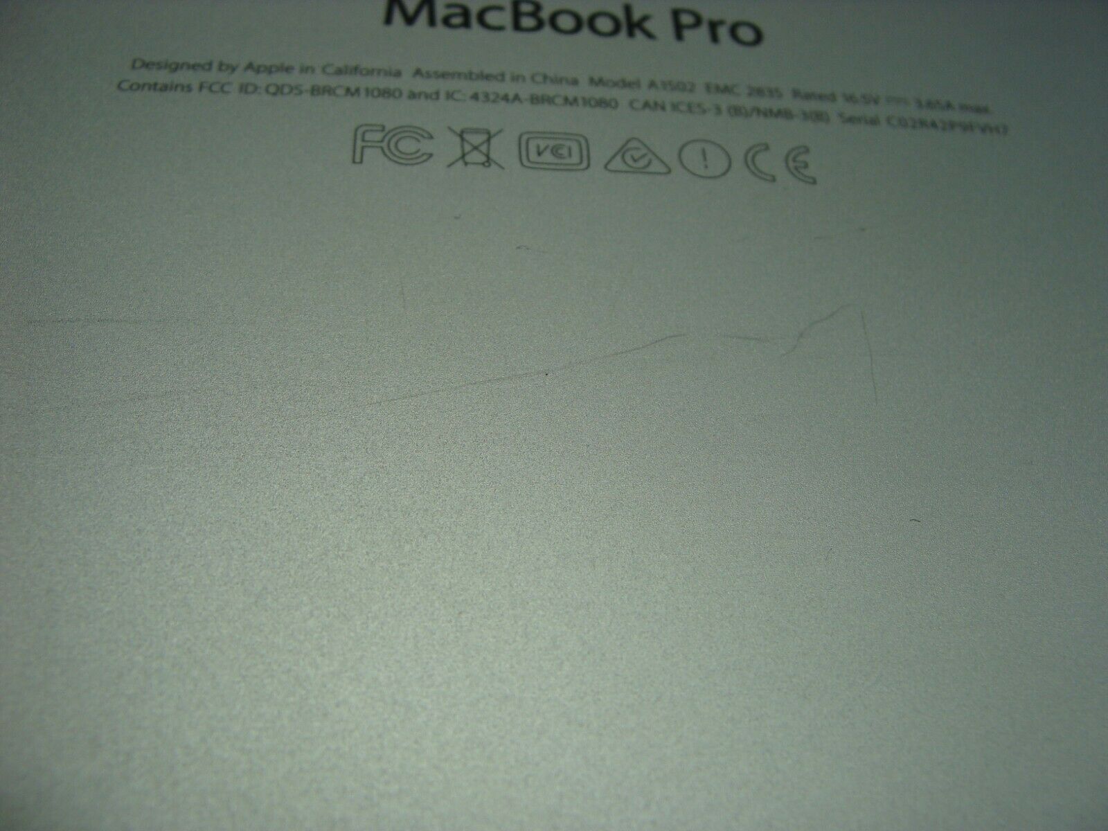 MacBook Pro A1502 13