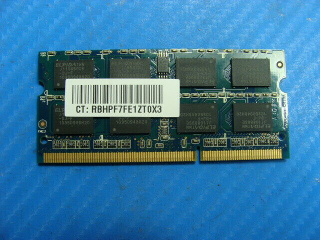 HP dv7-4285dx Elpida 2GB 2Rx8 SO-DIMM PC3-10600S Memory RAM EBJ21UE8BDS1-DJ-F - Laptop Parts - Buy Authentic Computer Parts - Top Seller Ebay