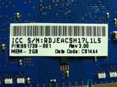 HP Envy 15.6" m6-n113dx OEM SO-DIMM RAM Memory 2GB PC3L-12800S HMT425S6AFR6A-PB HP