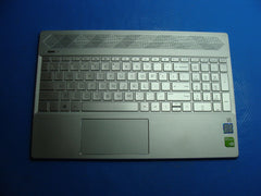 HP 15-cs0073cl 15.6" Palmrest w/Touchpad Keyboard Backlit EBG7B015010 Grade A