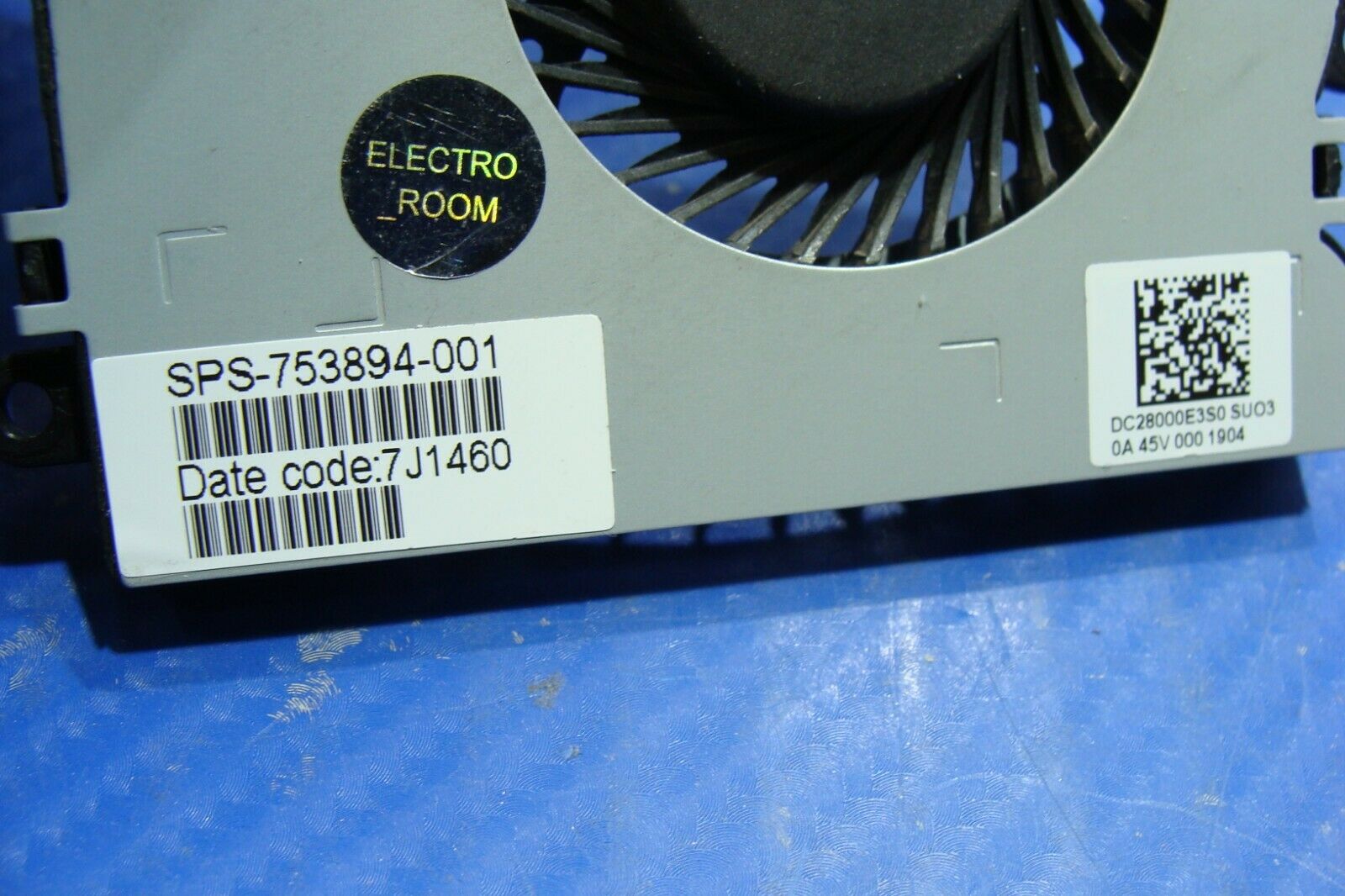 HP 15-g035wm 15.6'' Genuine Laptop CPU Cooling Fan 753894-001 DC28000E3S0 HP