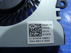 Dell Inspiron 15-3521 15.6" Genuine Laptop CPU Cooling Fan 74X7K DC28000C8A0 Dell