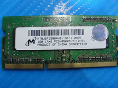 MacBook A1278 Laptop Micron 1GB Memory PC3-8500S-7-10-B1 MT8JSF12864HZ-1G1F1 - Laptop Parts - Buy Authentic Computer Parts - Top Seller Ebay