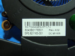 HP EliteBook 840 G4 14" Genuine Cooling Fan w/Heatsink 821163-001