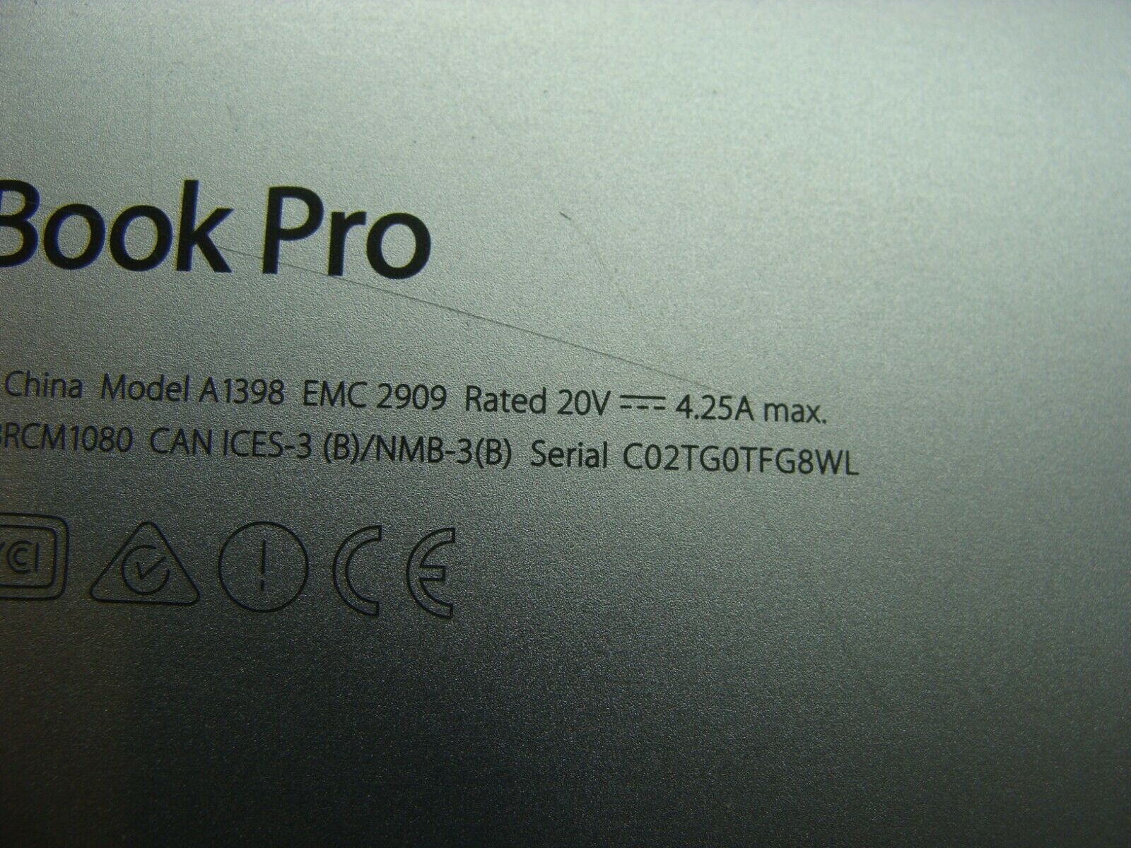 MacBook Pro  15