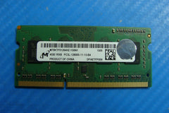 Dell 5558 So-Dimm Micron 4GB 1Rx8 Memory pc3l-12800s-11-13-b4 mt8ktf51264hz-1g6n 