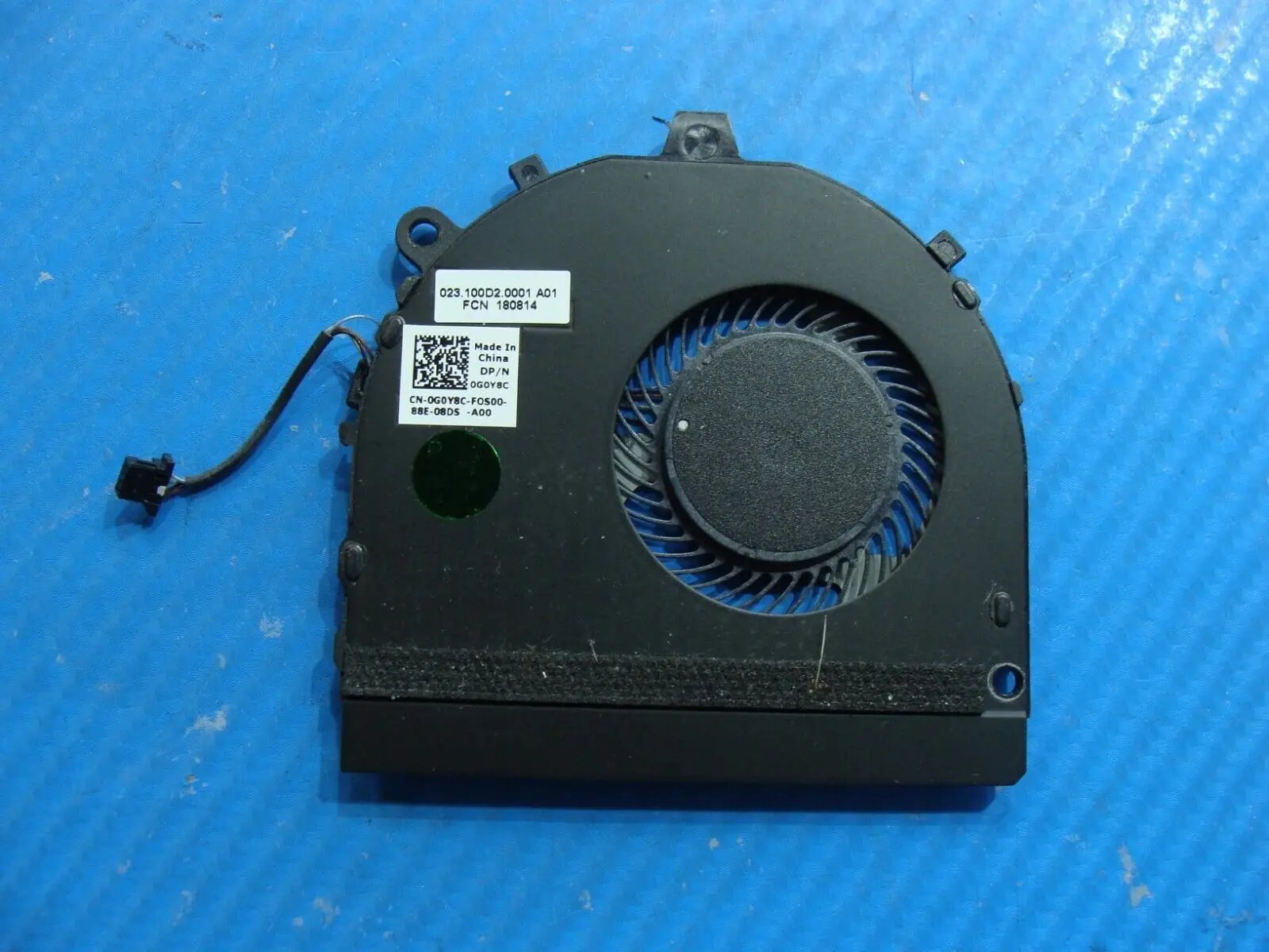 Dell Inspiron 13.3” 13 7370 2in1 OEM Laptop CPU Cooling Fan G0Y8C 023.100D2.0001