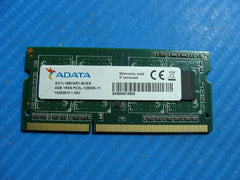 Acer E5-575 So-Dimm ADATA 4GB 1Rx8 Memory RAM PC3L-12800S AO1L16BC4R1-BUES