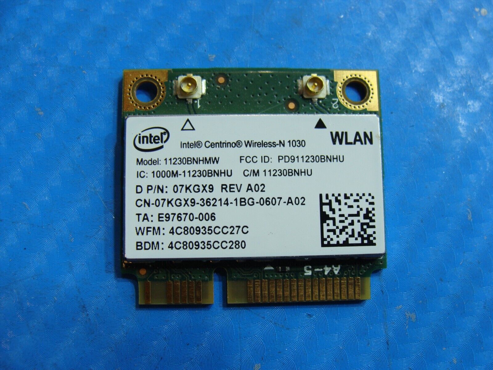 Dell Inspiron 17.3” N7110 Genuine Laptop Wireless WiFi Card 11230BNHMW 7KGX9