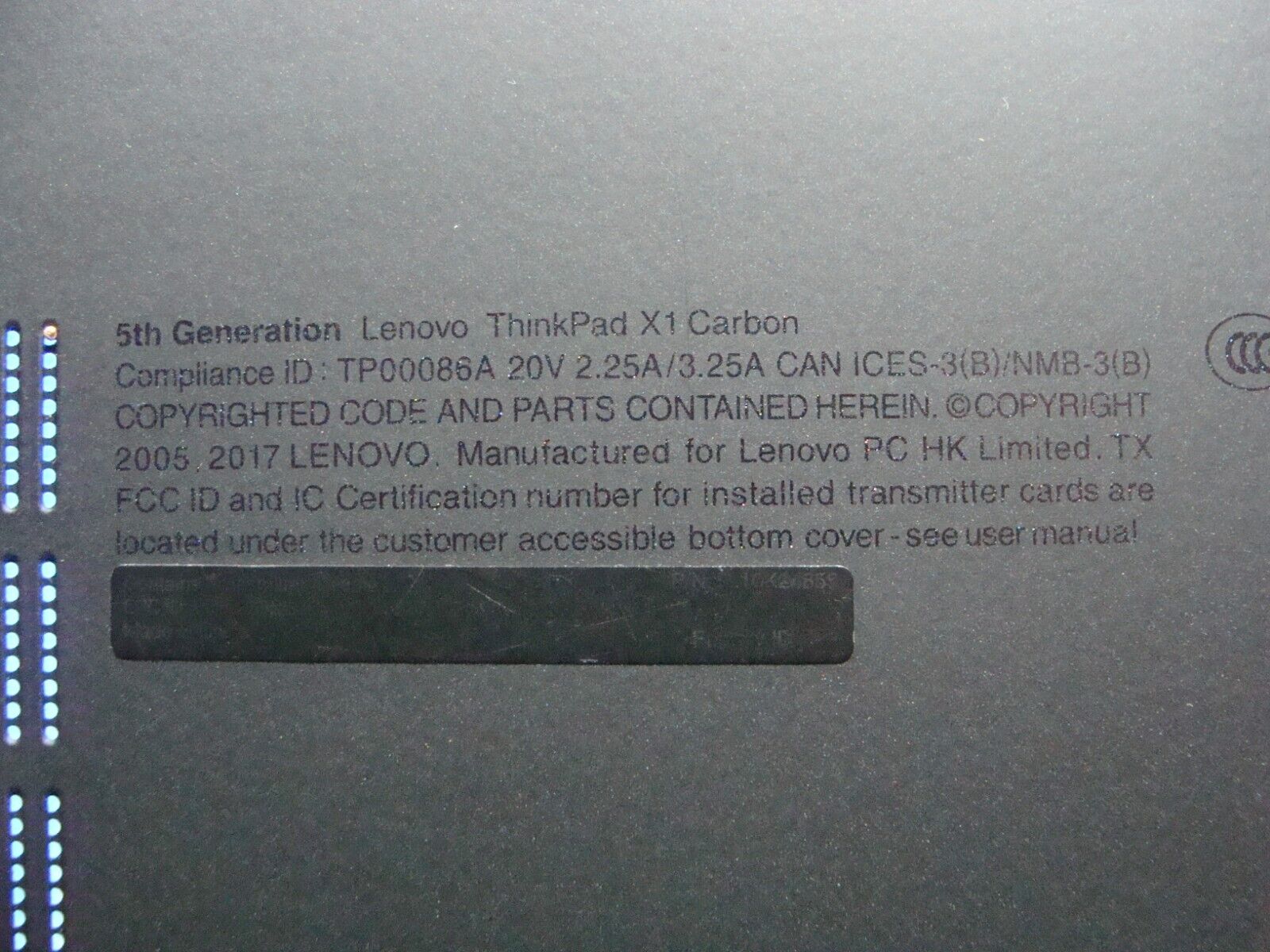 Lenovo ThinkPad X1 Carbon 5th Gen 14