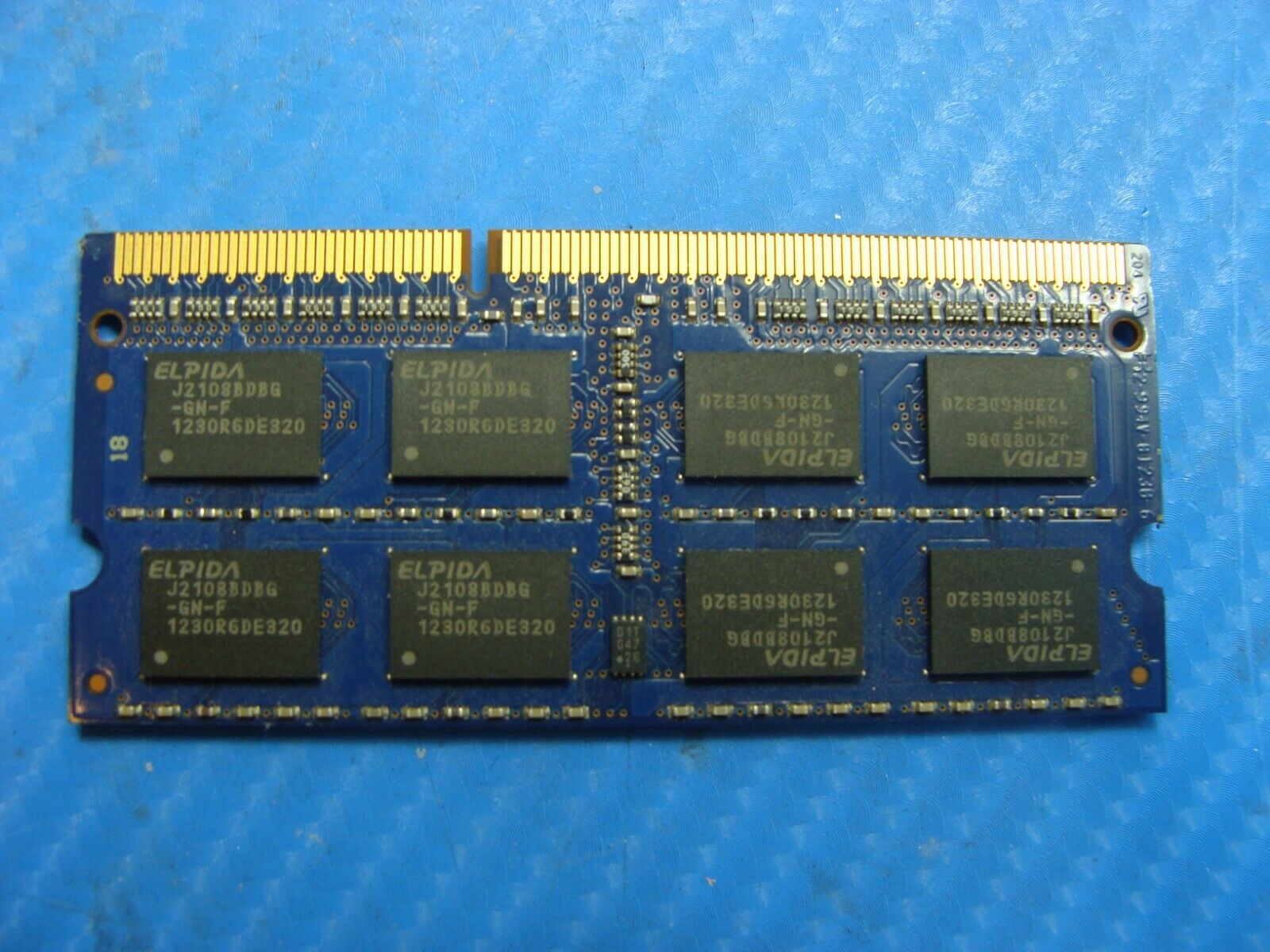 MacBook Pro A1278 Elpida 4GB RAM Memory SO-DIMM PC3-12800S EBJ41UF8BDU0-GN 