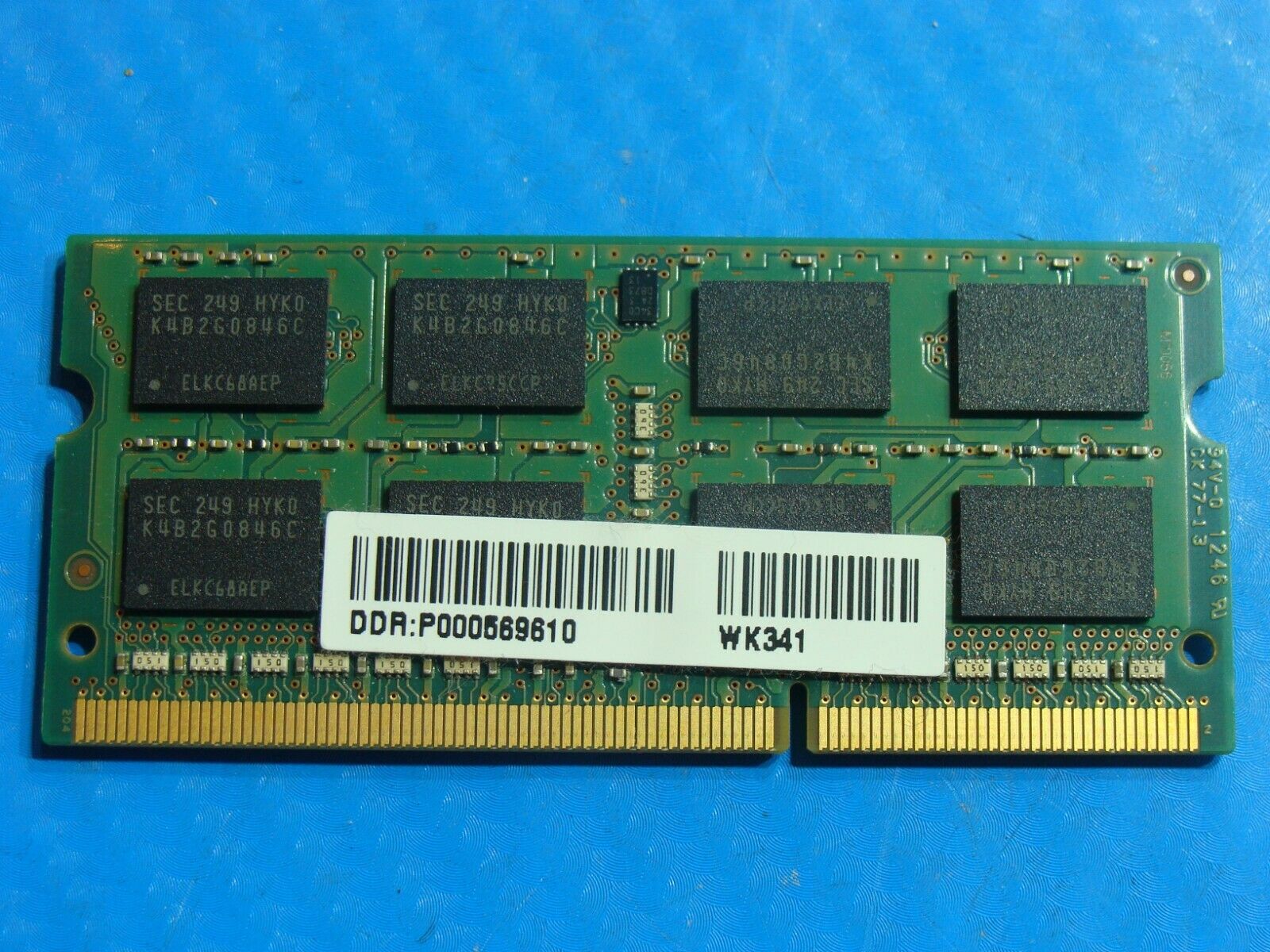 Toshiba L50-A Samsung 4GB SO-DIMM Memory RAM PC3L-12800S M471B5273CH0-YK0 - Laptop Parts - Buy Authentic Computer Parts - Top Seller Ebay