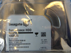 LOT x6 3.5" Seagate Surveillance hdd 4TB 2TB 1TB 4000gb 2000gb 1000gb Hard Drive