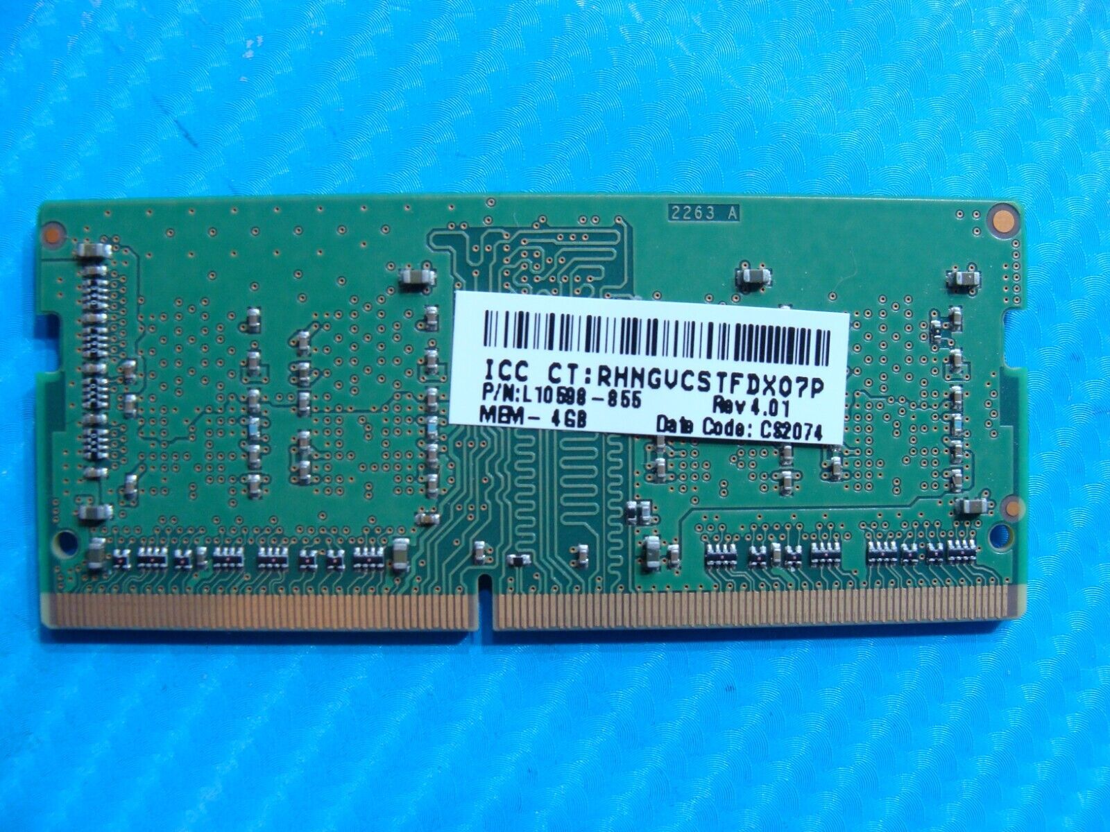 HP 14-dk1046nr Micron 4GB PC4-3200AA Memory RAM SO-DIMM MTA4ATF51264HZ-3G2J1