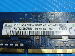 Dell 3558 SO-DIMM SK hynix 2GB Memory PC3L-12800S-11-13-C3 HMT425S6CFR6A-PB - Laptop Parts - Buy Authentic Computer Parts - Top Seller Ebay