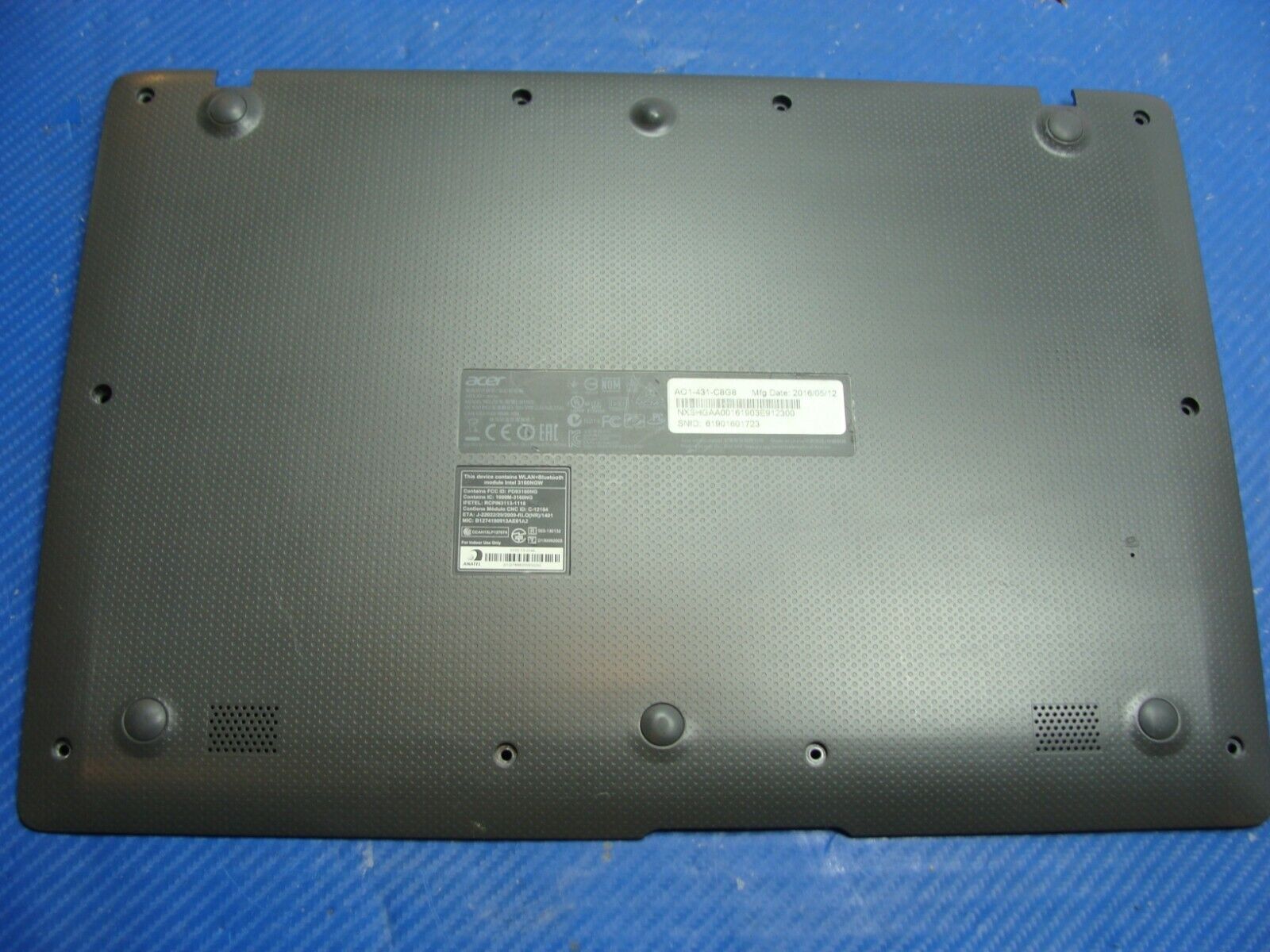 Acer Aspire One CloudBook 14 AO1-431-C8G8 OEM Laptop Bottom Case B0985101S14100