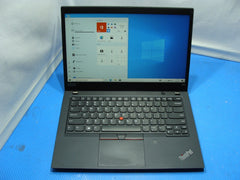 Works Great Lenovo ThinkPad T490 i7-8565U 8GB Ram 256GB SSD 1.8 GHz Battery 85%