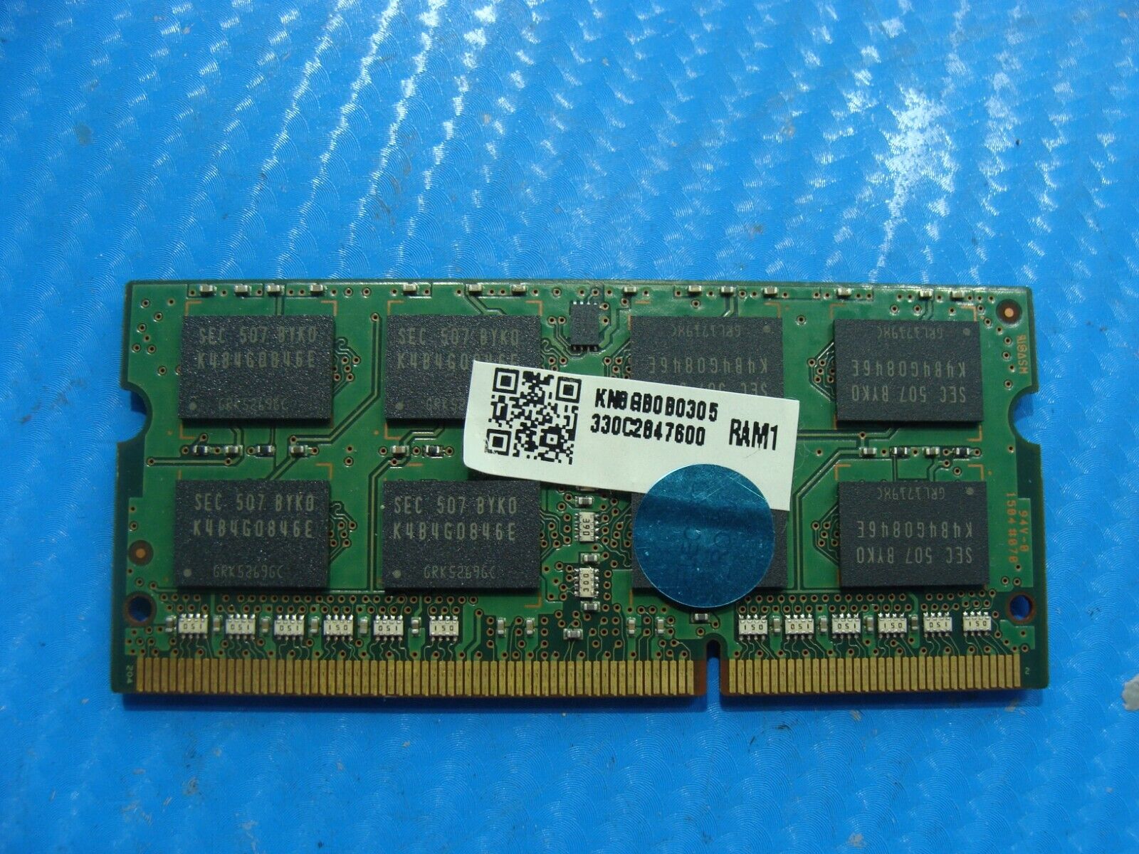 Acer E5-573G So-Dimm Samsung 8GB 2Rx8 Memory RAM PC3L-12800S M471B1G73EB0-YK0