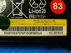 Lenovo ThinkPad E570 15.6" Battery 14.4V 41Wh 2640mAh 01AV417 SB10K97574