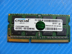 Lenovo E555 Crucial 4GB DDR3L-1600 Memory RAM SO-DIMM CT4G3S160BM.C16FKD