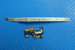 HP 15.6" 15-bs013dx Genuine Power Button Board w/ Cable ls-e791p 