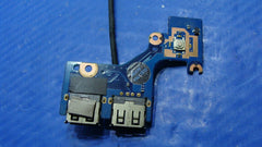 Samsung 15.6"NP-RC512-A01US Dual USB Power Button Board w/Cable BA92-07515A GLP* Samsung