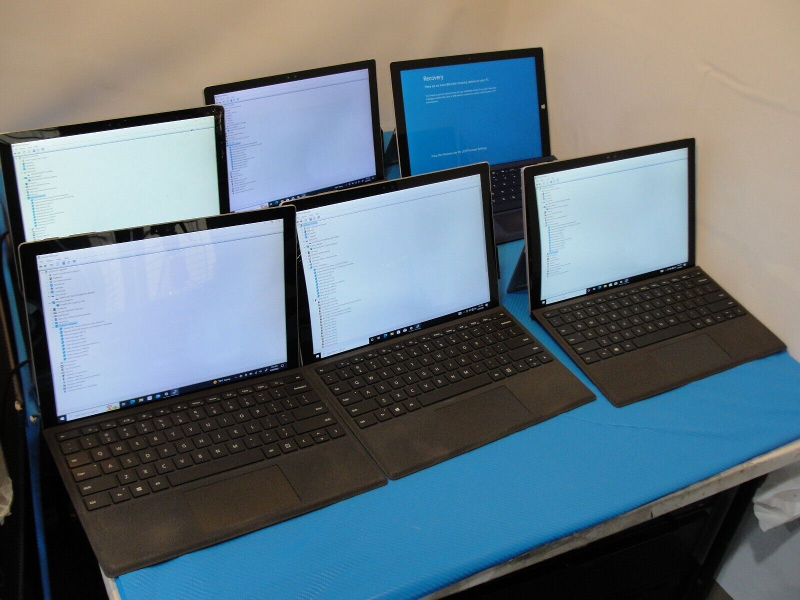 Lot of 6 Microsoft Surface Pro 4, 3 tablets /Parts Repair AS IS /#3