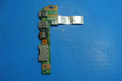 Asus 13.3" S300C Genuine Dual USB Audio Card Reader Board w/Cable 69n0p5b10c00 