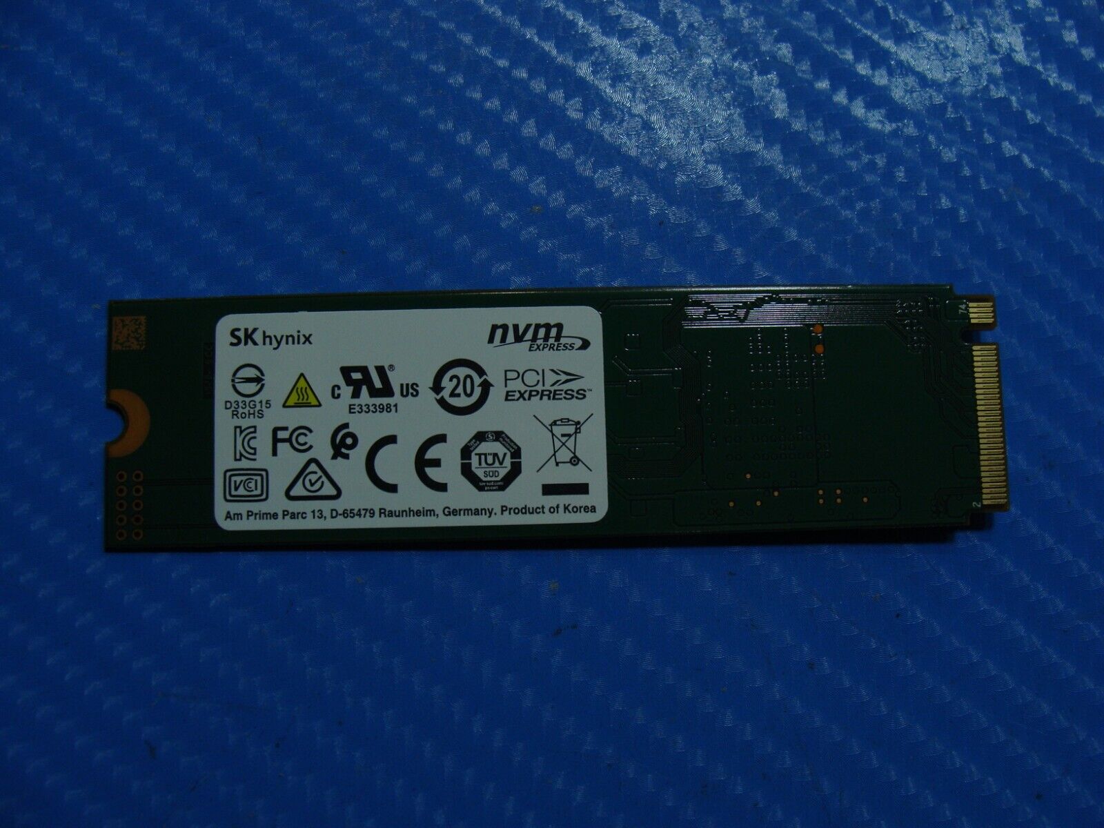 HP ProBook 650 G5 15.6 SK Hynix NVMe M.2 256Gb SSD Solid State Drive L12808-001