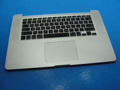 MacBook Pro 15" A1398 Mid 2015 MJLQ2LL/A Top Case w/Keyboard Trackpad 661-02536