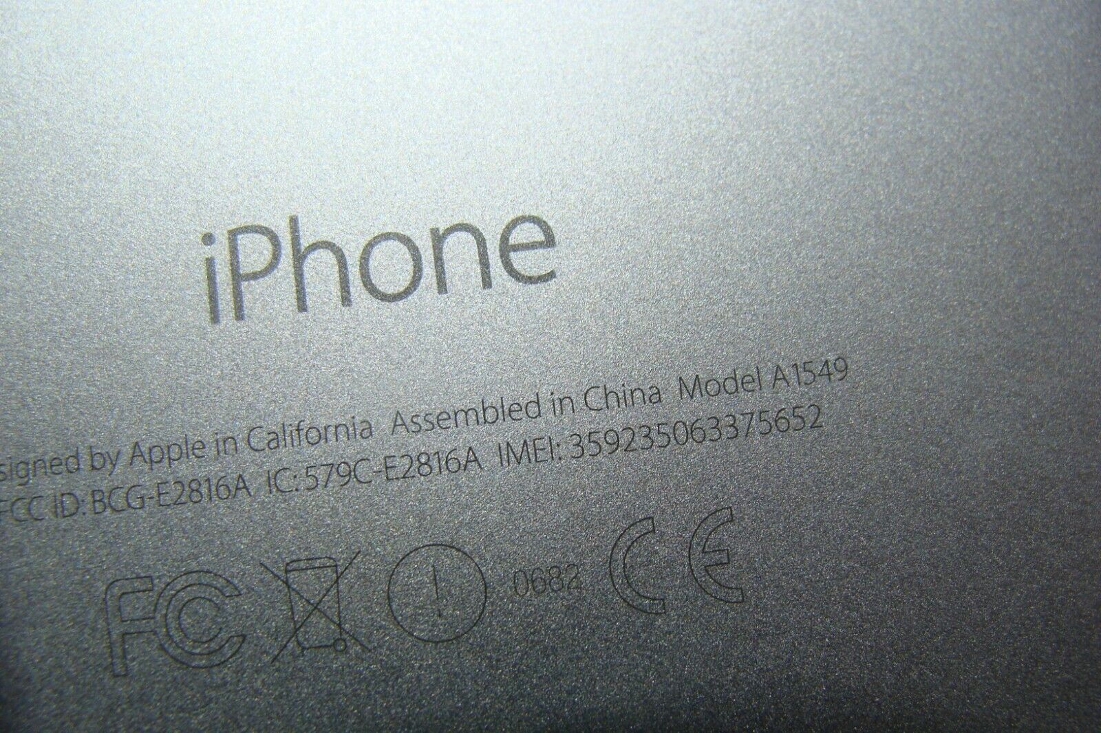 iPhone 6 A1549 MG5W2LL/A Late 2014 4.7