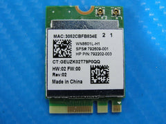 HP Pavilion 15.6" 15t-ab200 Genuine Wireless WiFi Card RTL8188EE 792202-001 GLP* HP